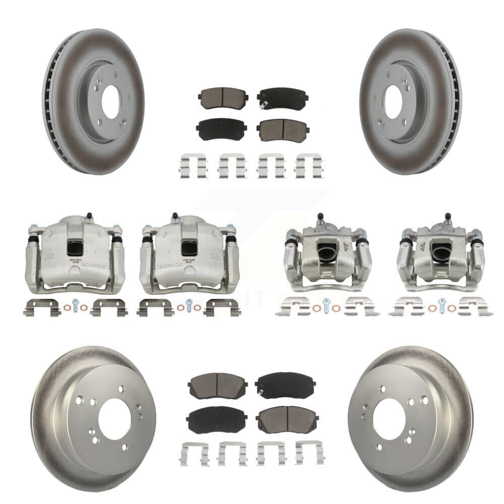 Transit Auto - KCG-100871C - Front and Rear Disc Brake Kits image 1