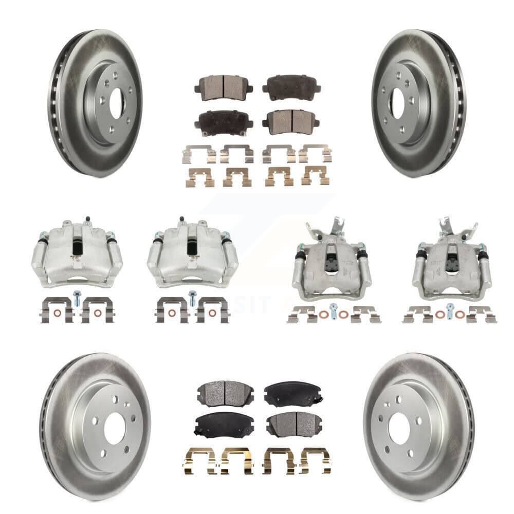Transit Auto - KCG-100873P - Front and Rear Disc Brake Kits image 1