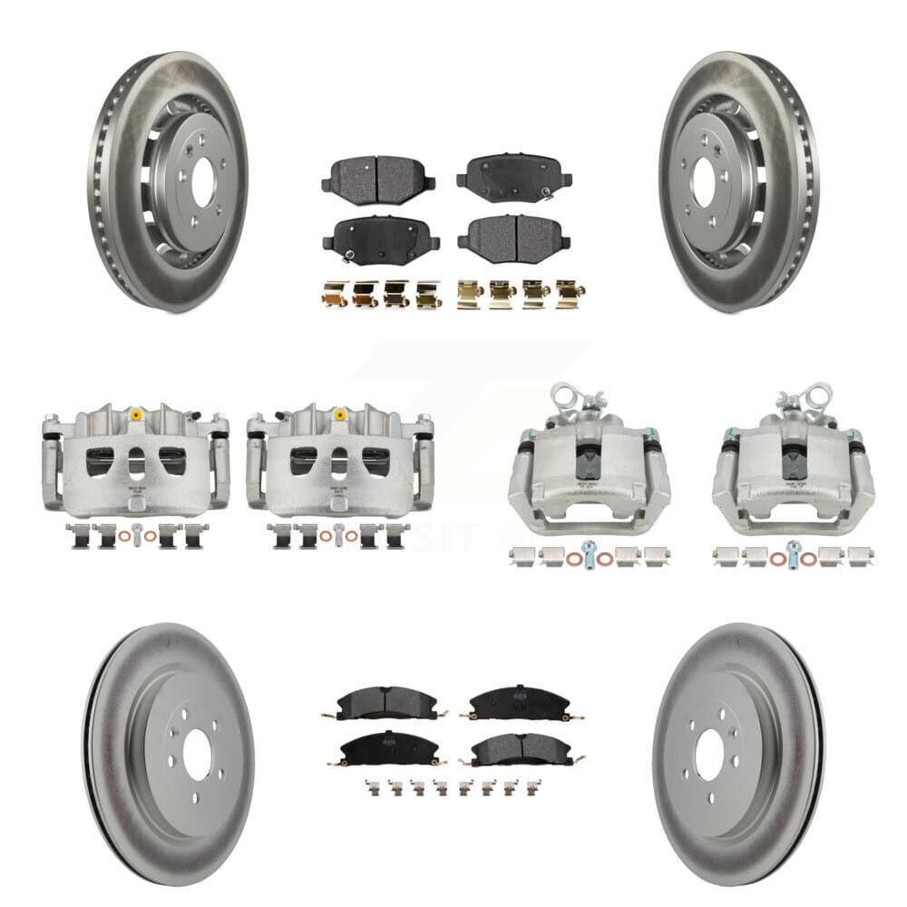 Transit Auto - KCG-100878P - Front and Rear Disc Brake Kits image 1