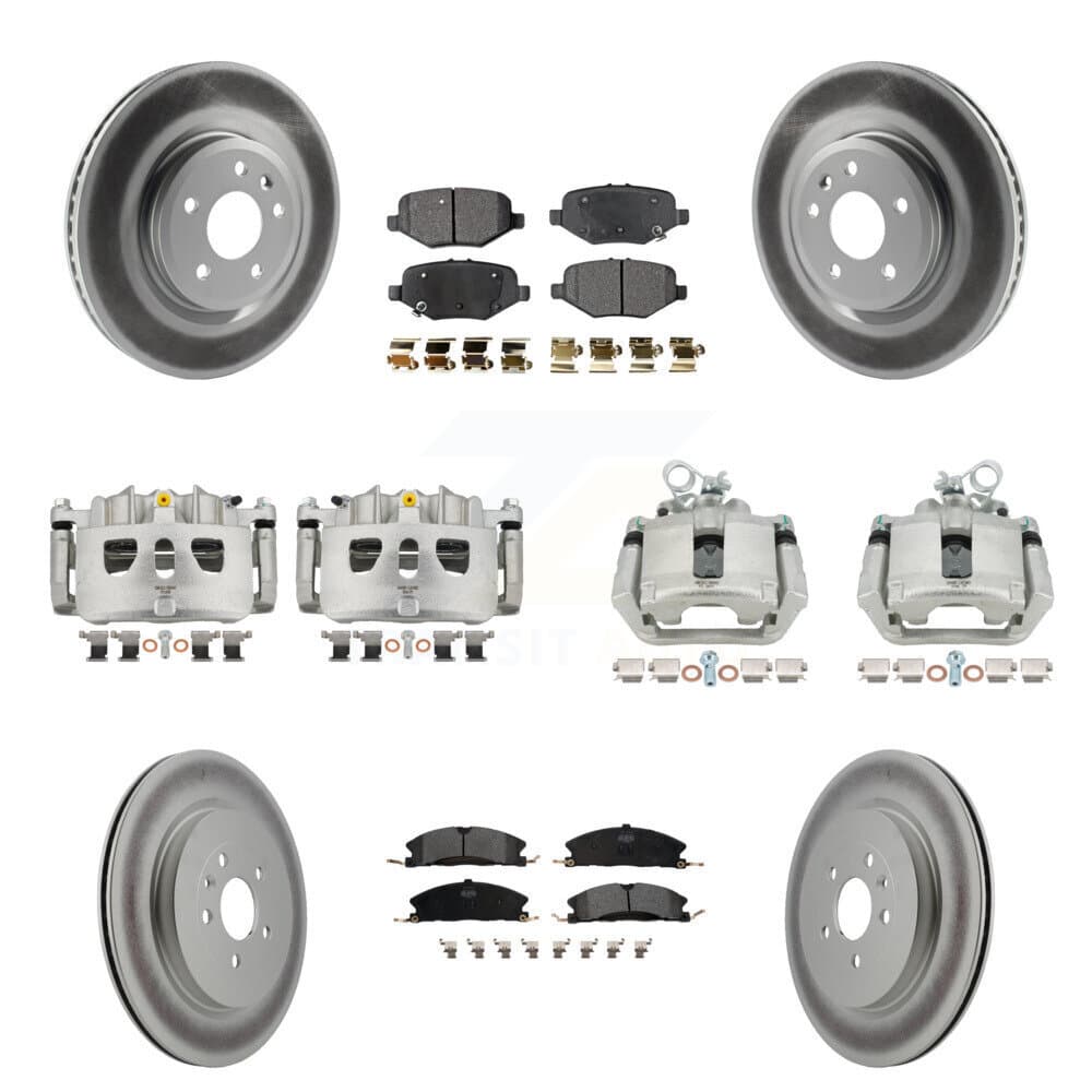 Transit Auto - KCG-100879P - Front and Rear Disc Brake Kits image 1
