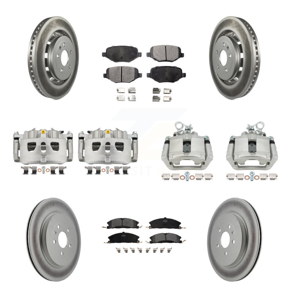 Transit Auto - KCG-100880P - Front and Rear Disc Brake Kits image 1