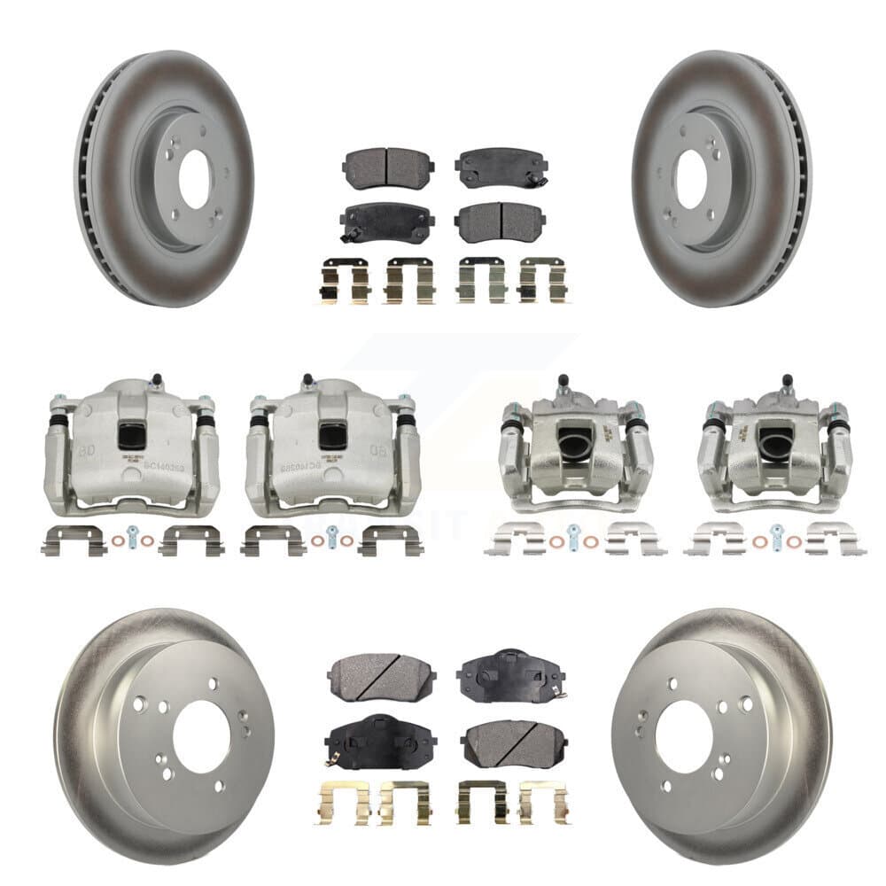 Transit Auto - KCG-100881T - Front and Rear Disc Brake Kits image 1