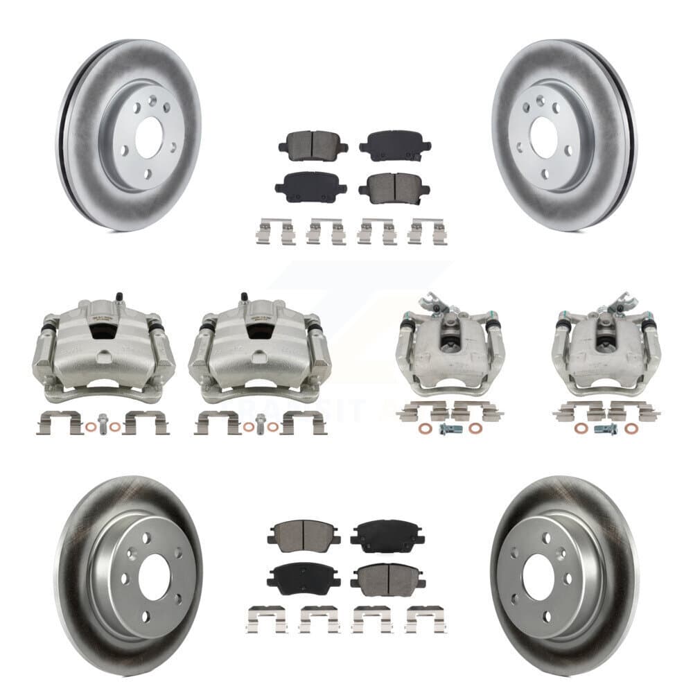 Transit Auto - KCG-100884S - Front and Rear Disc Brake Kits image 1