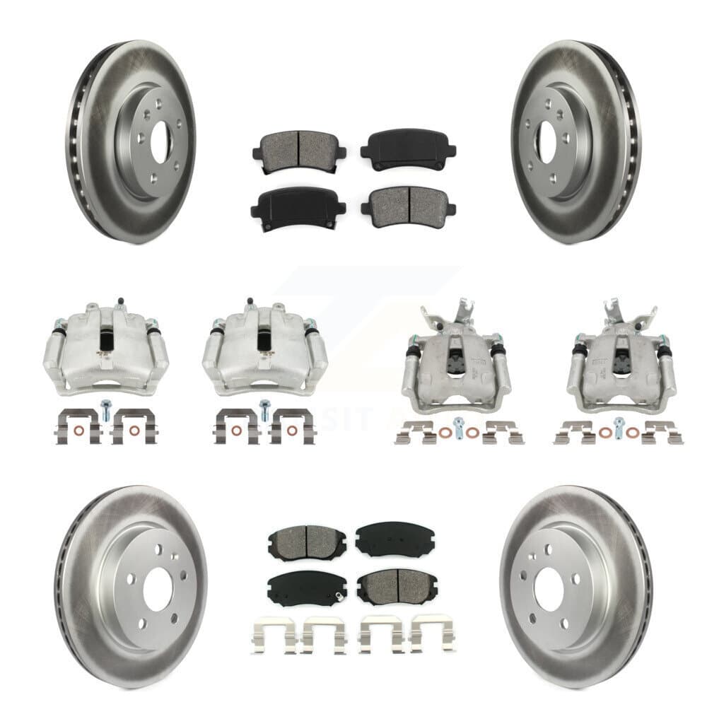 Transit Auto - KCG-100885S - Front and Rear Disc Brake Kits image 1
