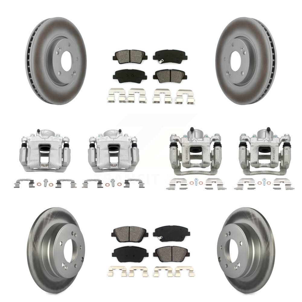 Transit Auto - KCG-100886S - Front and Rear Disc Brake Kits image 1