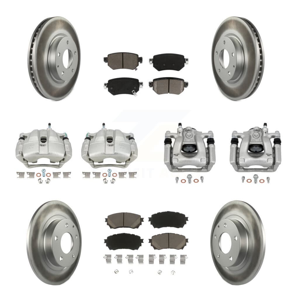 Transit Auto - KCG-100888C - Front and Rear Disc Brake Kits image 1