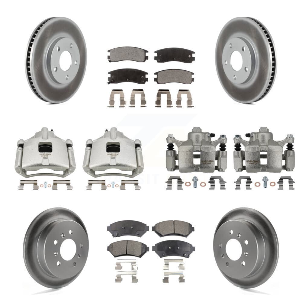 Transit Auto - KCG-100888T - Front and Rear Disc Brake Kits image 1