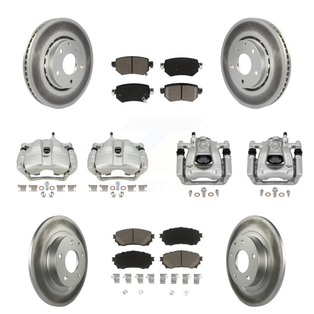 Transit Auto - KCG-100889C - Front and Rear Disc Brake Kits image 1