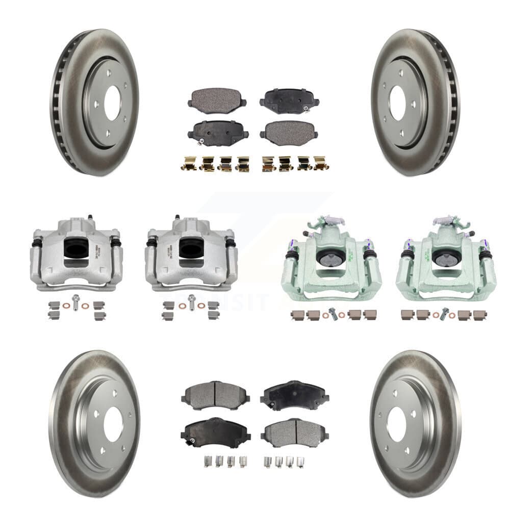Transit Auto - KCG-100889P - Front and Rear Disc Brake Kits image 1