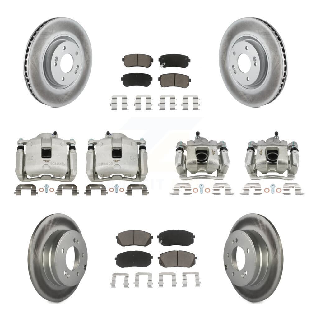 Transit Auto - KCG-100891C - Front and Rear Disc Brake Kits image 1