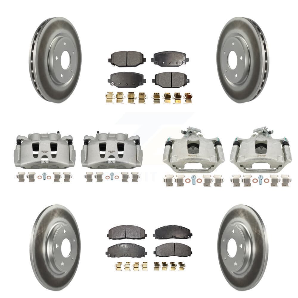 Transit Auto - KCG-100891P - Front and Rear Disc Brake Kits image 1