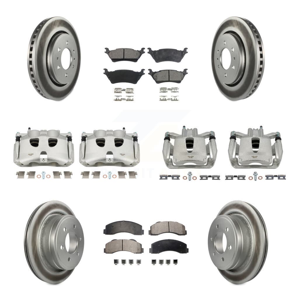 Transit Auto - KCG-100892T - Front and Rear Disc Brake Kits image 1