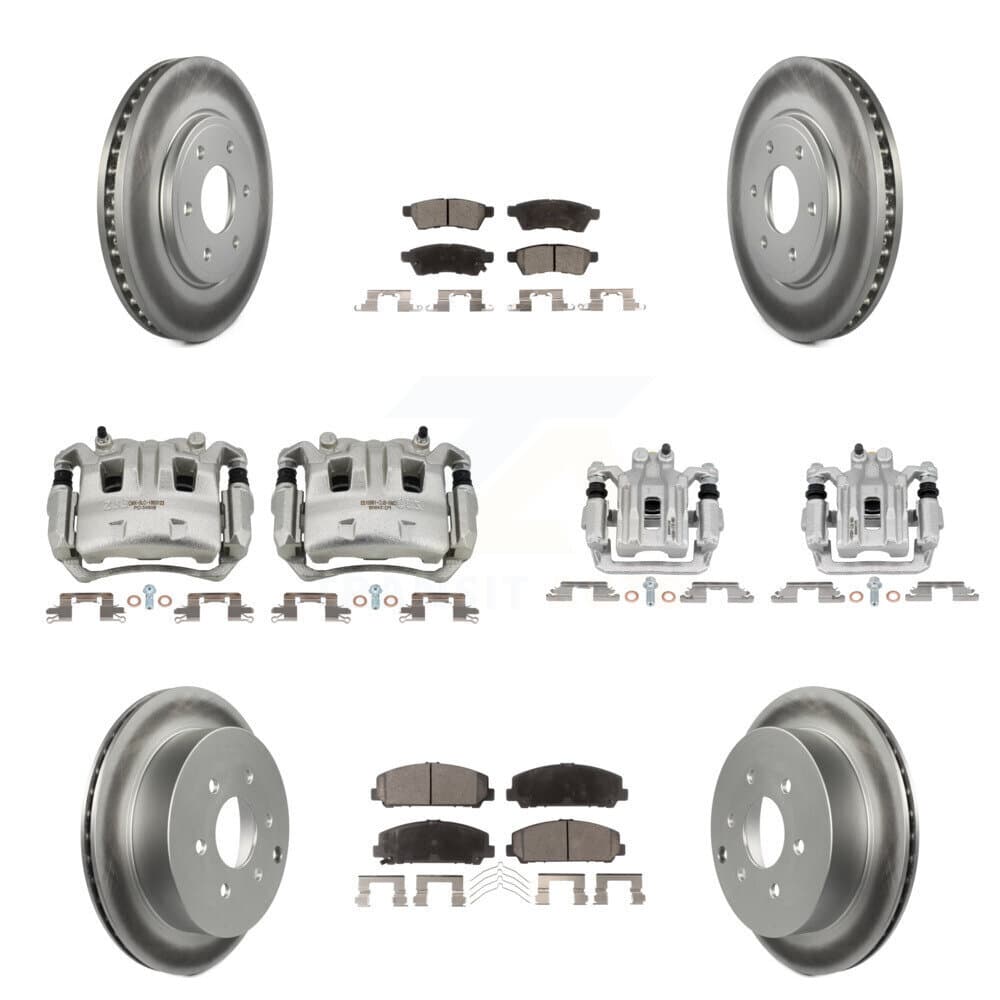 Transit Auto - KCG-100894P - Front and Rear Disc Brake Kits image 1