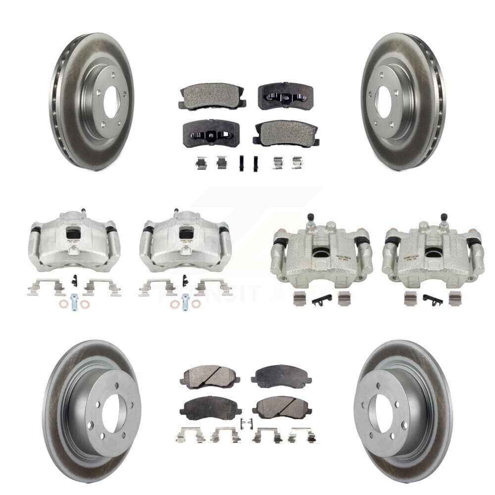 Transit Auto - KCG-100895P - Front and Rear Disc Brake Kits image 1