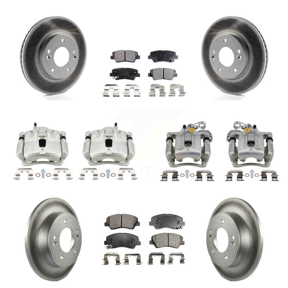 Transit Auto - KCG-100896T - Front and Rear Disc Brake Kits image 1