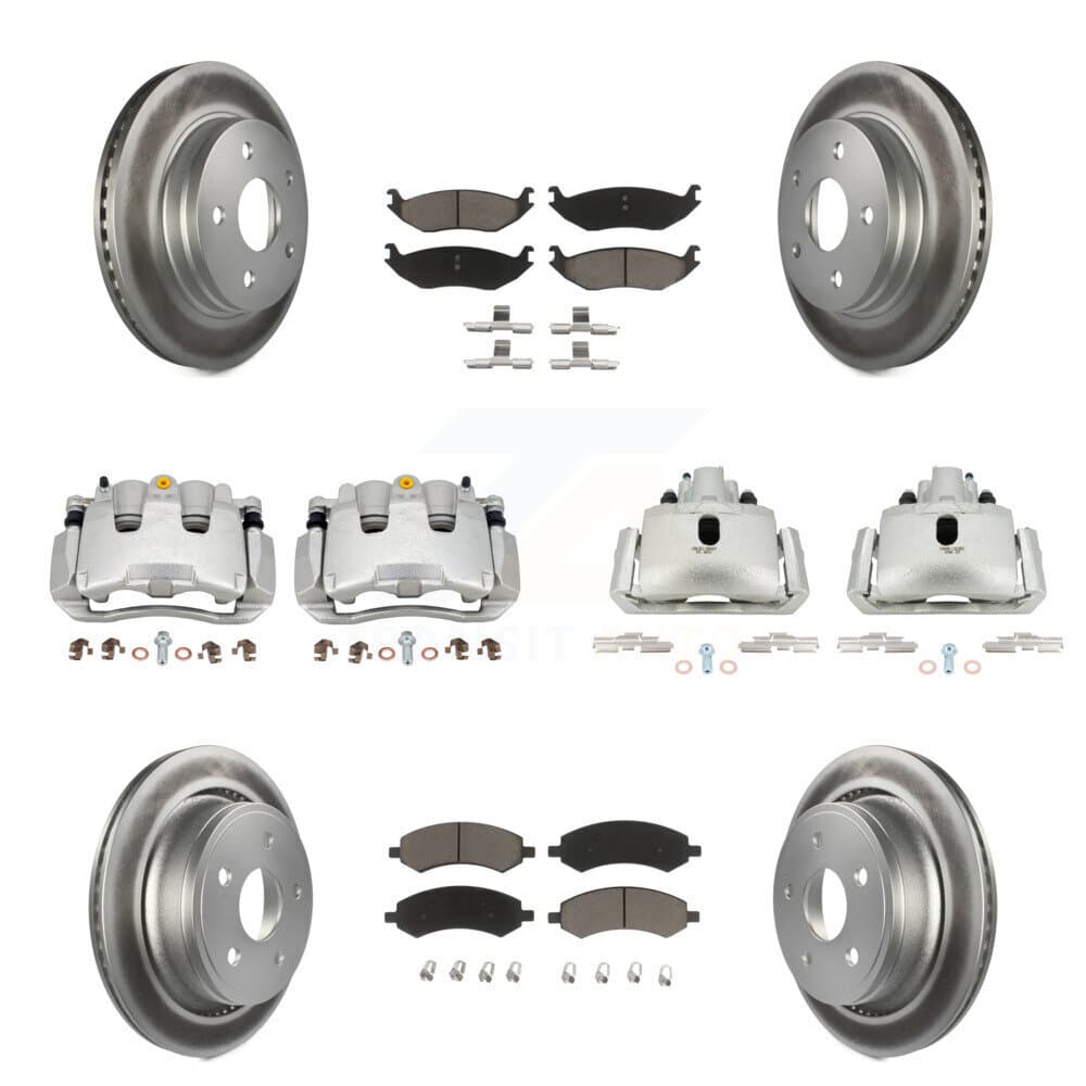 Transit Auto - KCG-100903C - Front and Rear Disc Brake Kits image 1
