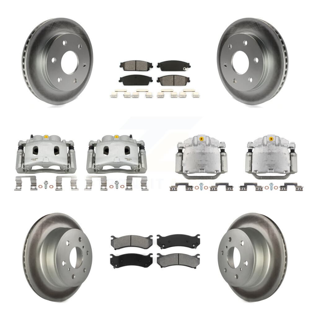 Transit Auto - KCG-100904S - Front and Rear Disc Brake Kits image 1