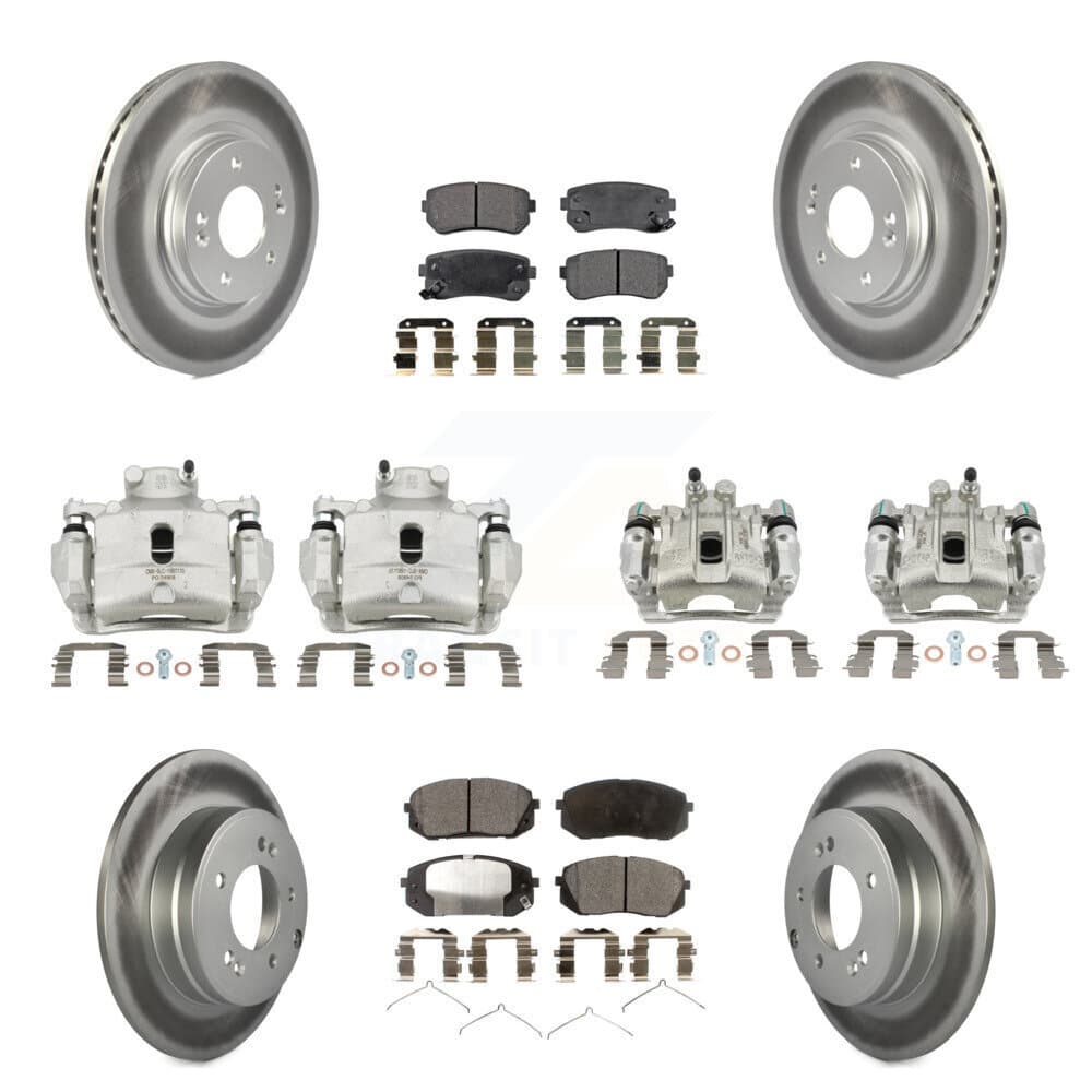 Transit Auto - KCG-100907T - Front and Rear Disc Brake Kits image 1