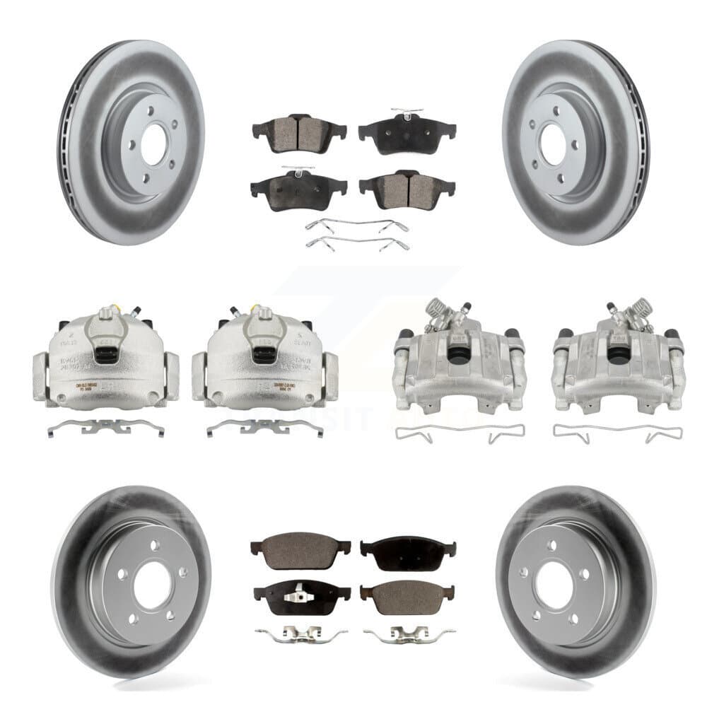 Transit Auto - KCG-100910P - Front and Rear Disc Brake Kits image 1
