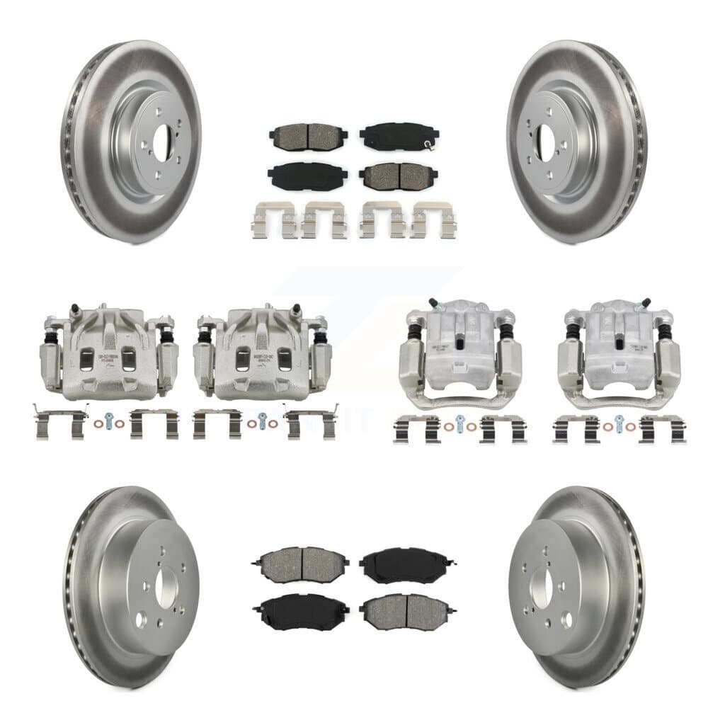 Transit Auto - KCG-100910S - Front and Rear Disc Brake Kits image 1