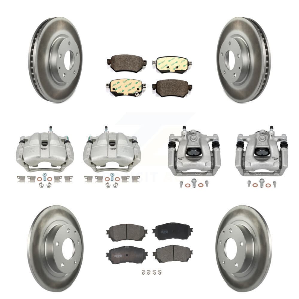 Transit Auto - KCG-100914T - Front and Rear Disc Brake Kits image 1