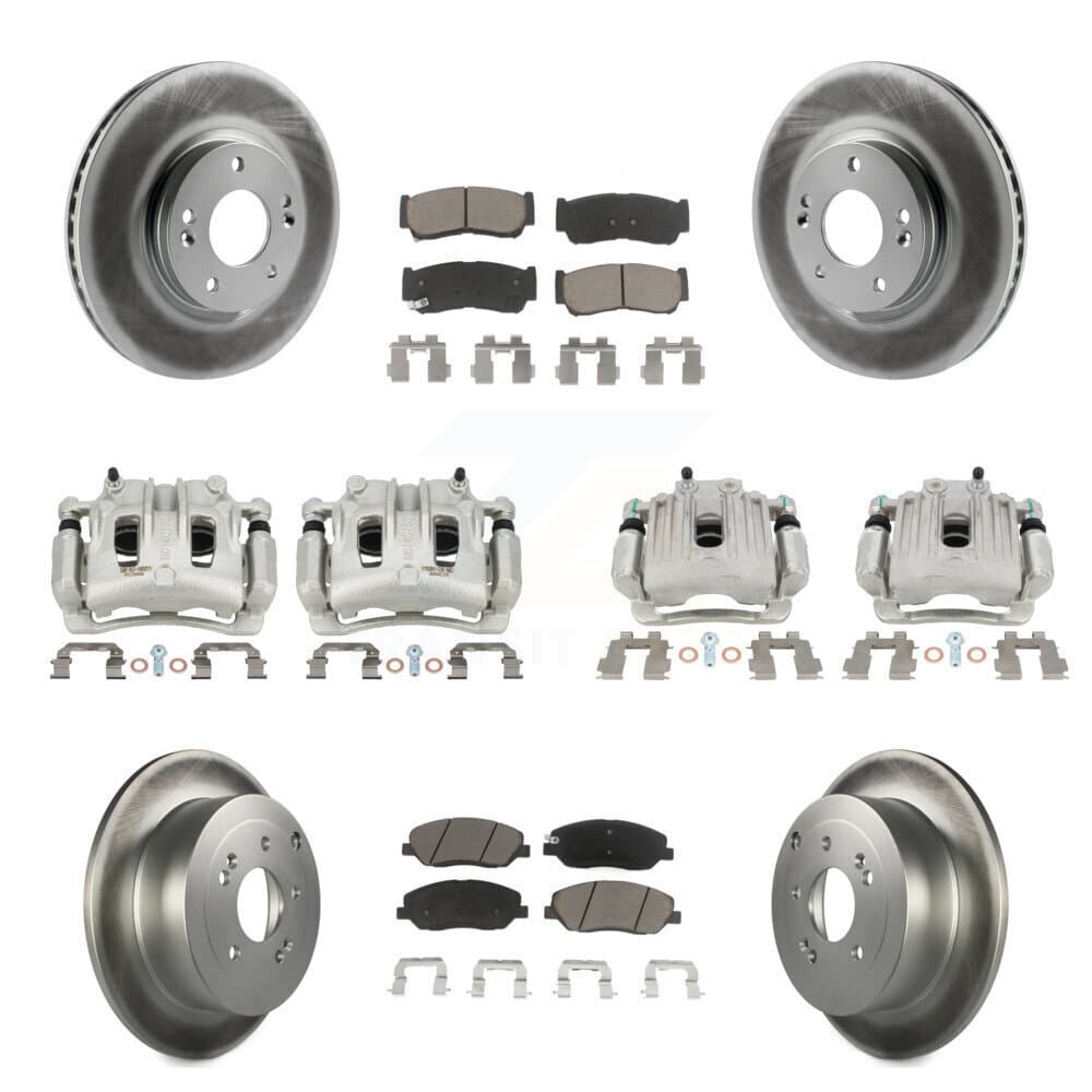 Transit Auto - KCG-100920C - Front and Rear Disc Brake Kits image 1