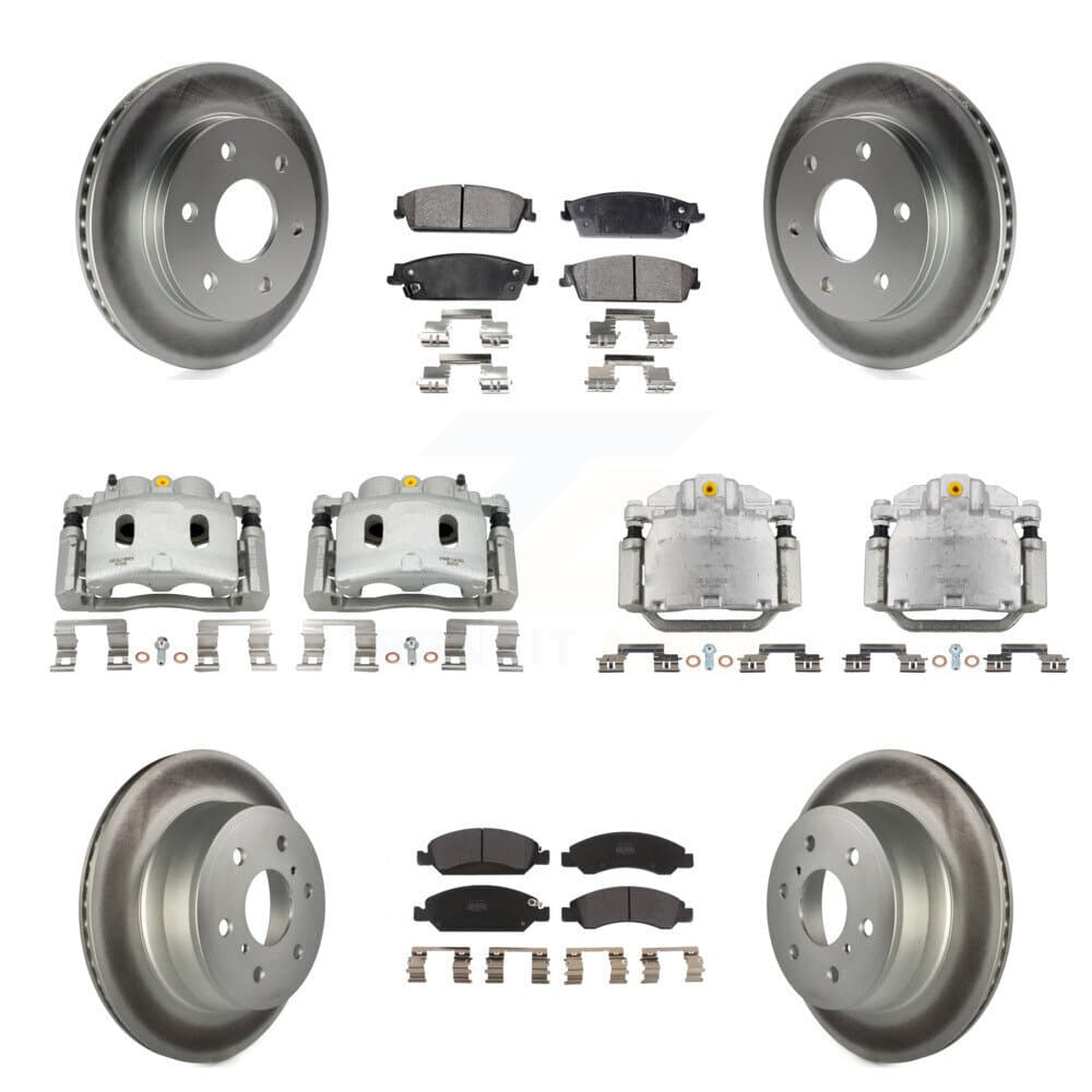 Transit Auto - KCG-100930P - Front and Rear Disc Brake Kits image 1