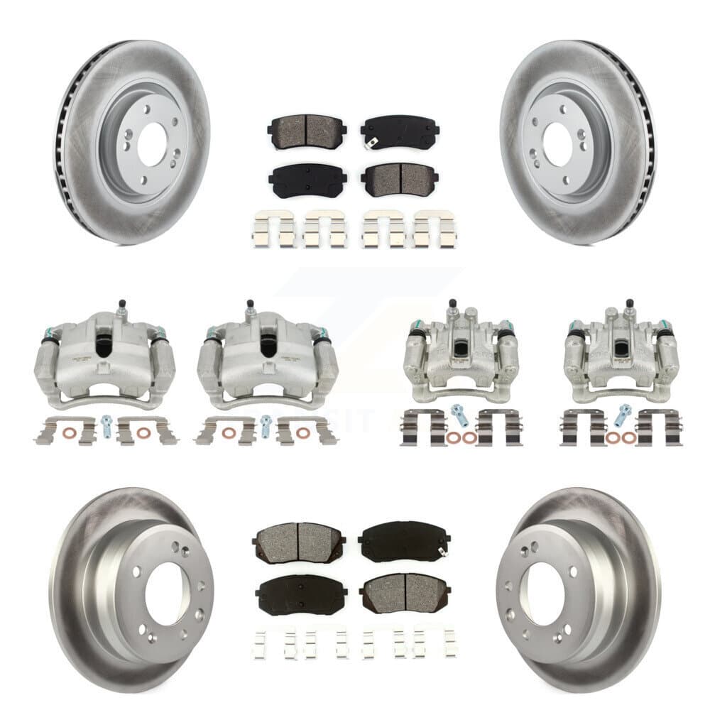 Transit Auto - KCG-100934S - Front and Rear Disc Brake Kits image 1