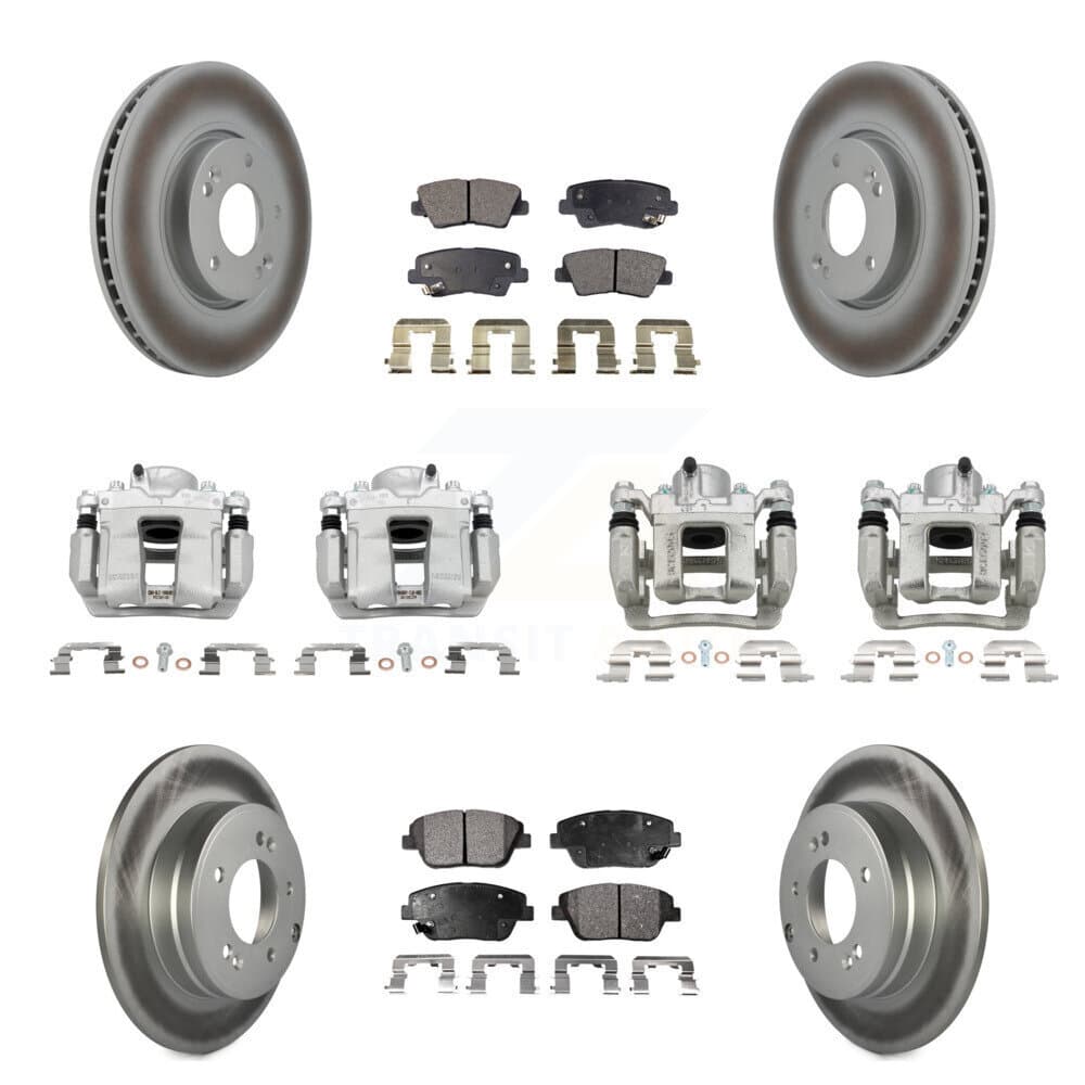 Transit Auto - KCG-100935P - Front and Rear Disc Brake Kits image 1