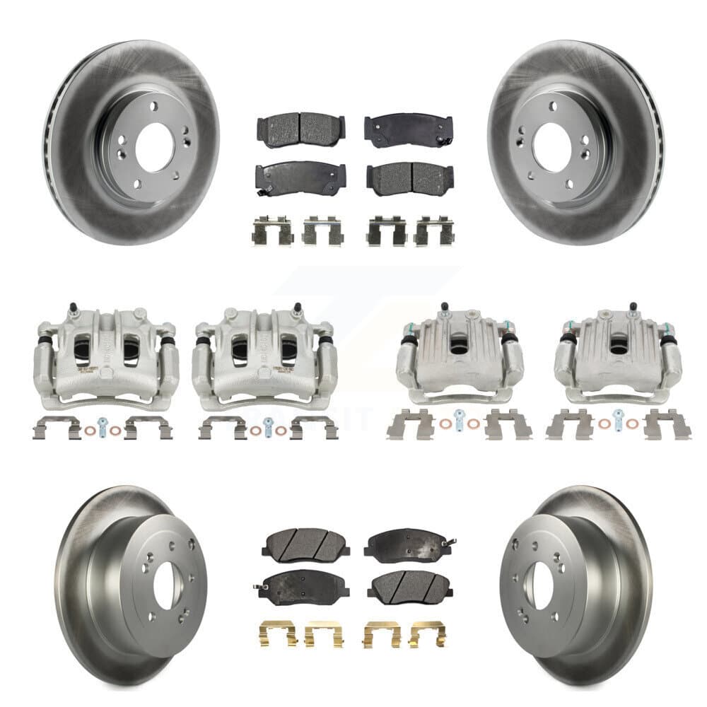 Transit Auto - KCG-100938T - Front and Rear Disc Brake Kits image 1