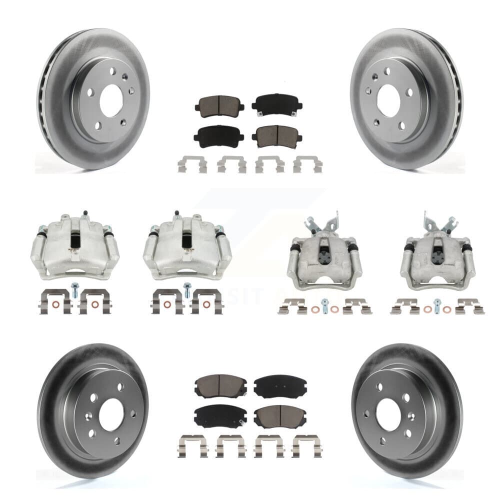 Transit Auto - KCG-100939C - Front and Rear Disc Brake Kits image 1