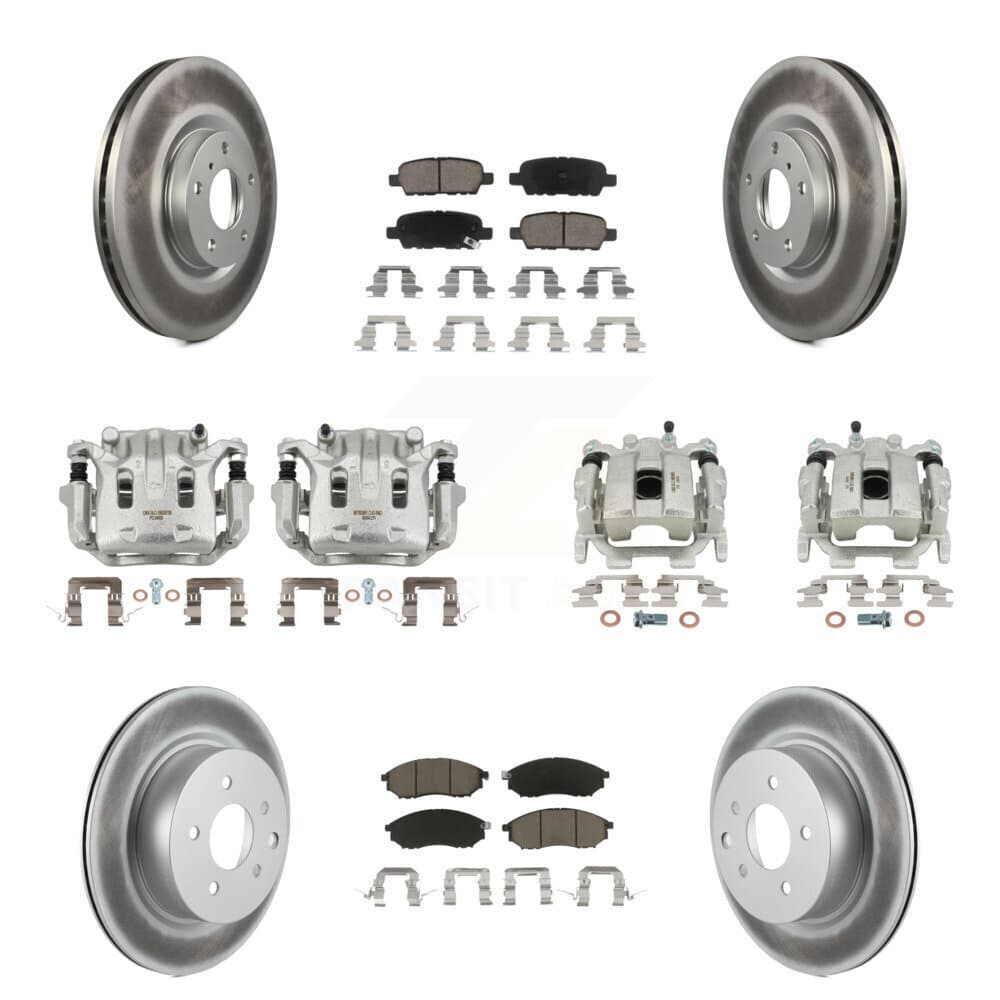 Transit Auto - KCG-100942C - Front and Rear Disc Brake Kits image 1