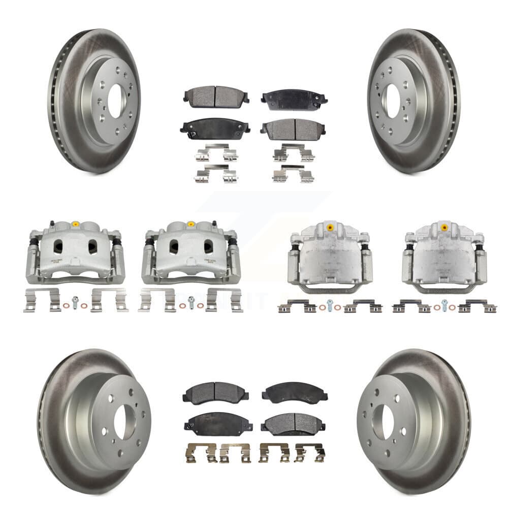 Transit Auto - KCG-100943T - Front and Rear Disc Brake Kits image 1