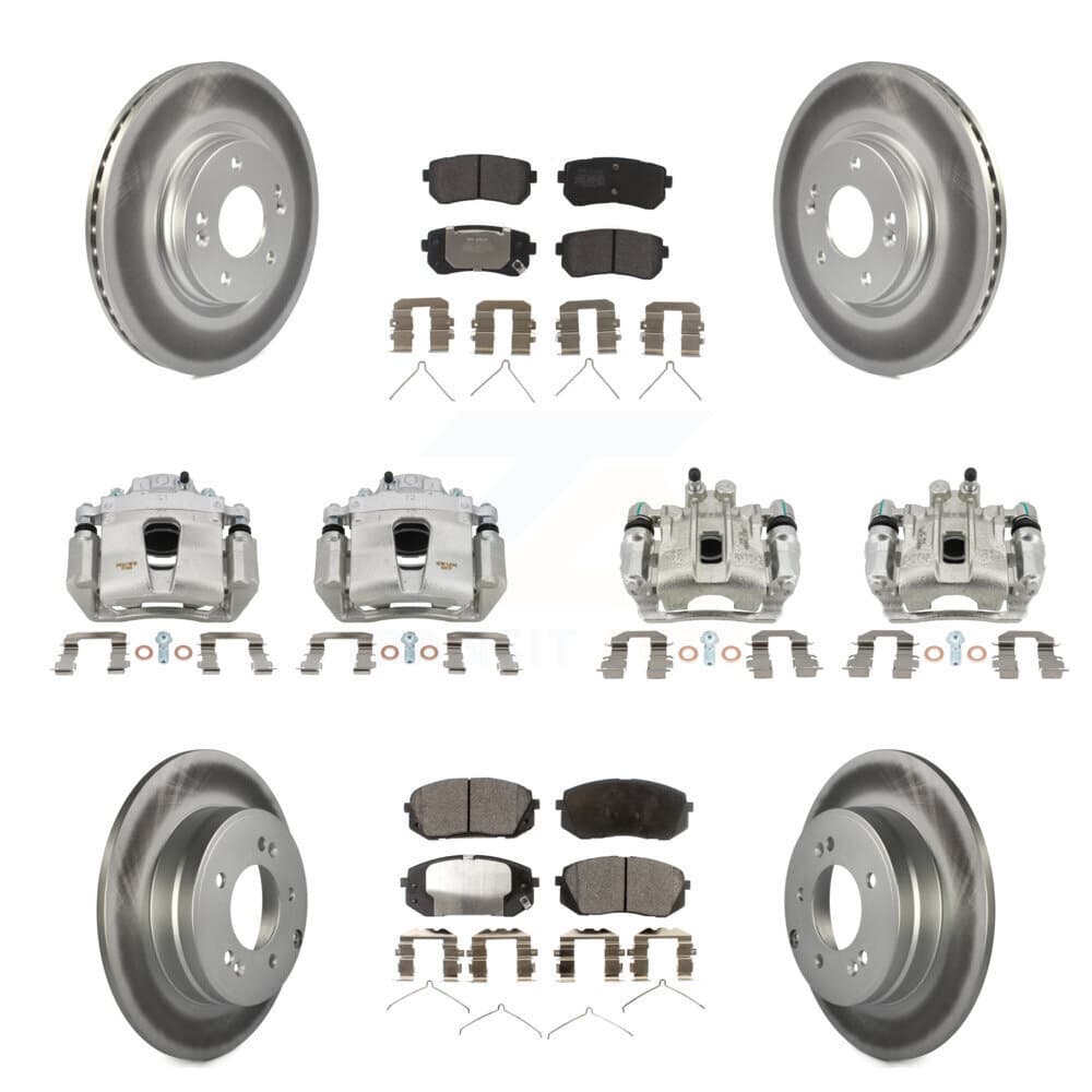 Transit Auto - KCG-100944P - Front and Rear Disc Brake Kits image 1