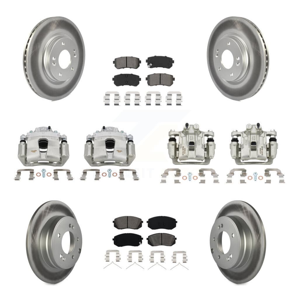 Transit Auto - KCG-100947S - Front and Rear Disc Brake Kits image 1
