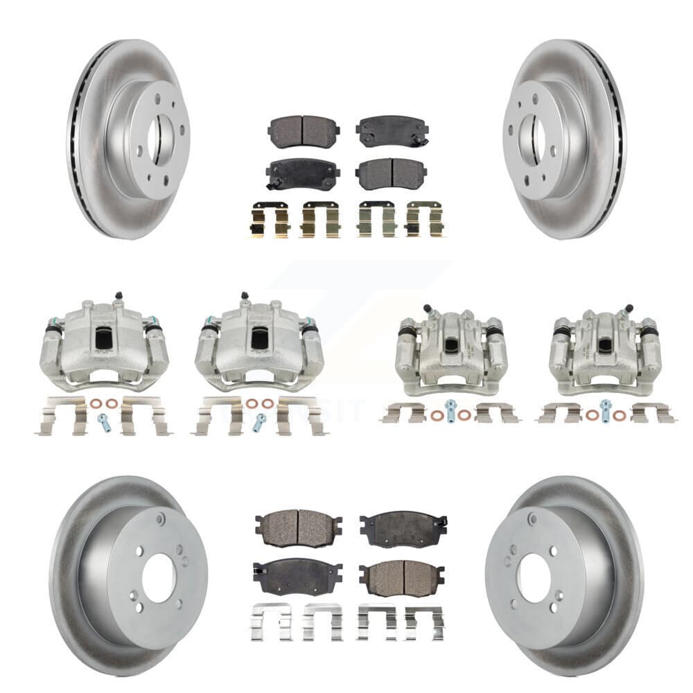 Transit Auto - KCG-100948P - Front and Rear Disc Brake Kits image 1