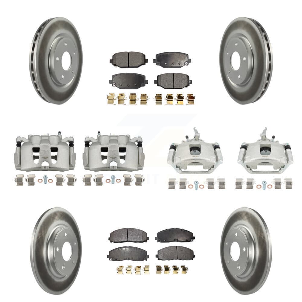 Transit Auto - KCG-100952T - Front and Rear Disc Brake Kits image 1