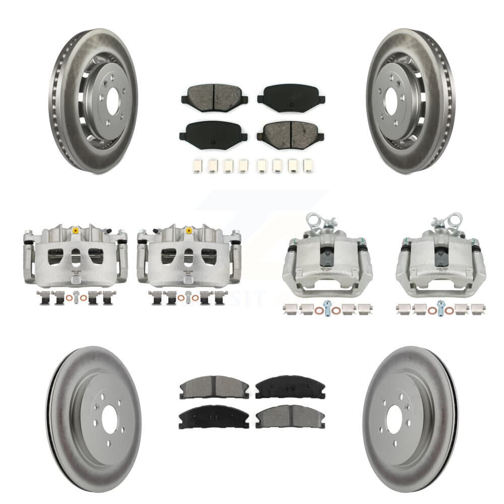 Transit Auto - KCG-100954S - Front and Rear Disc Brake Kits image 1