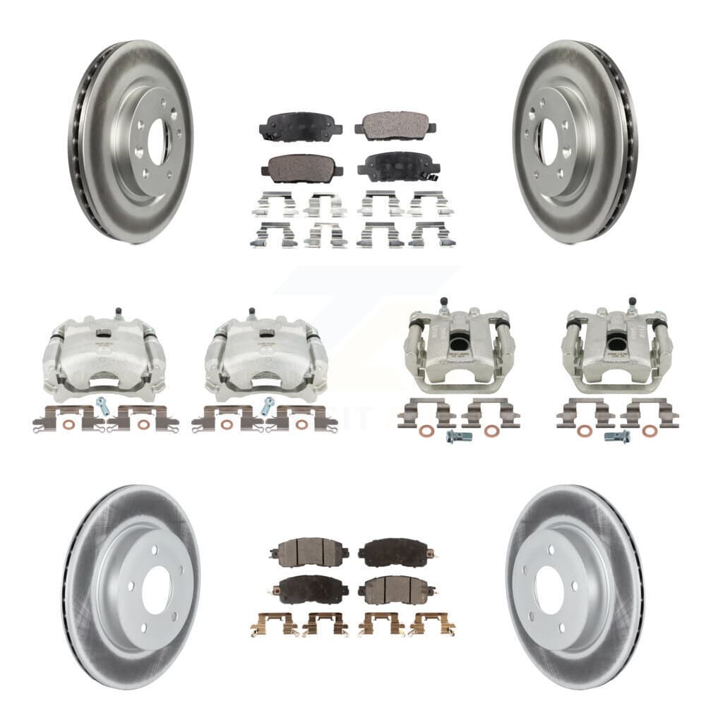 Transit Auto - KCG-100958P - Front and Rear Disc Brake Kits image 1