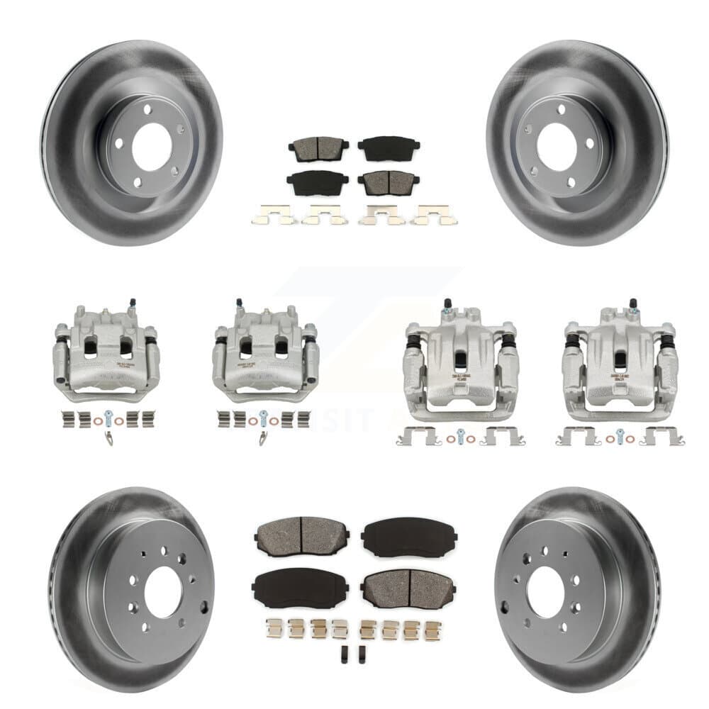 Transit Auto - KCG-100958S - Front and Rear Disc Brake Kits image 1