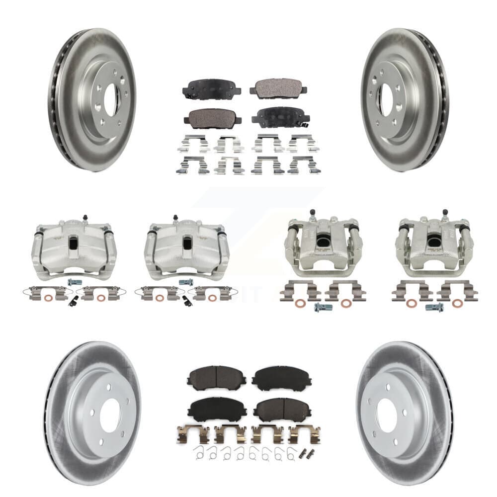 Transit Auto - KCG-100961P - Front and Rear Disc Brake Kits image 1