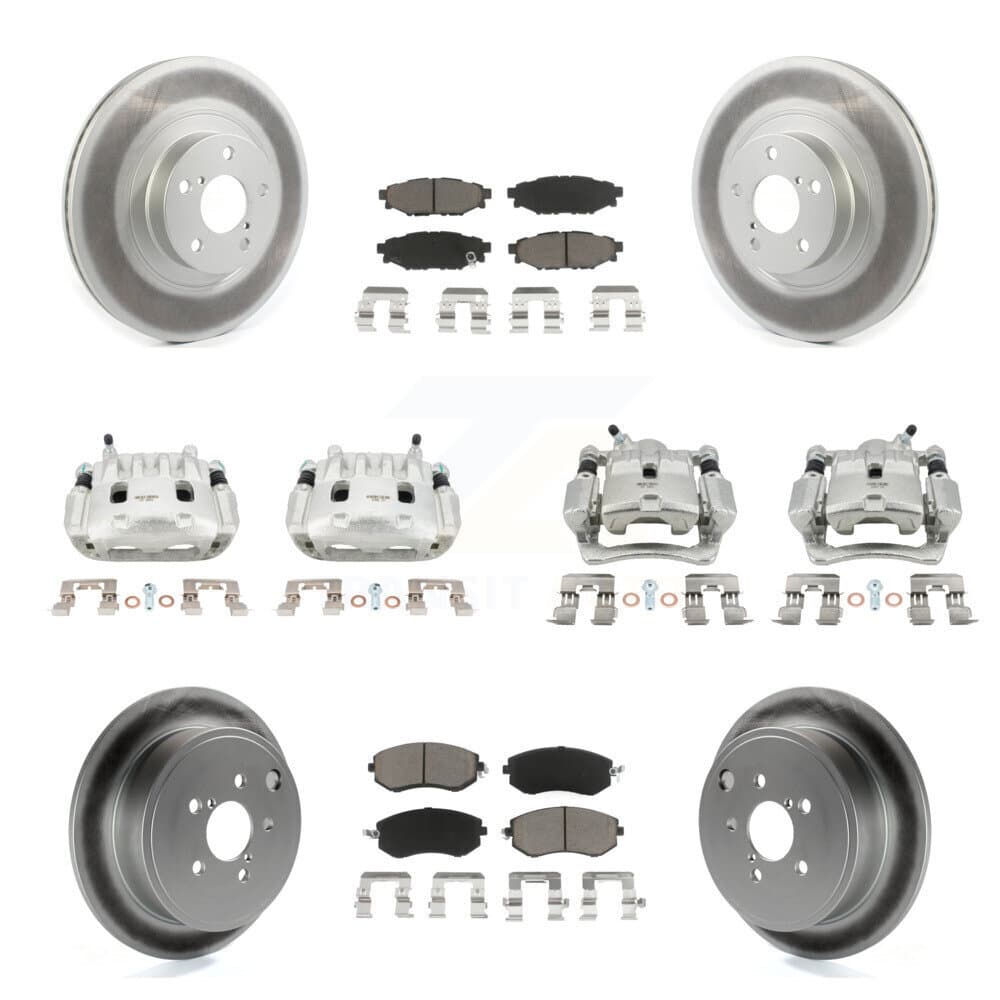 Transit Auto - KCG-100963C - Front and Rear Disc Brake Kits image 1