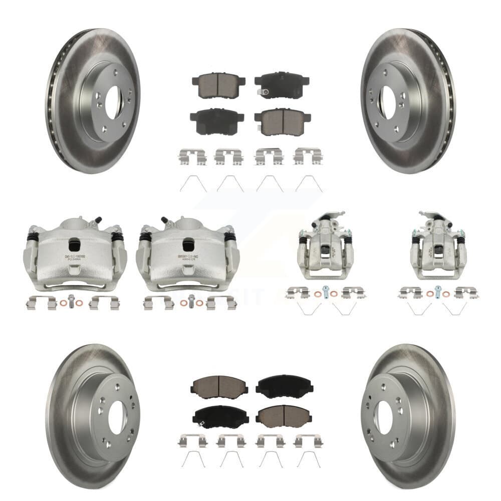 Transit Auto - KCG-100968C - Front and Rear Disc Brake Kits image 1