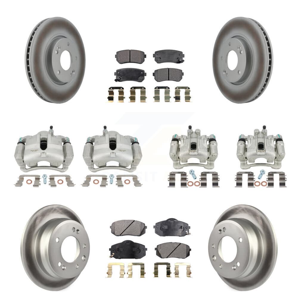 Transit Auto - KCG-100969P - Front and Rear Disc Brake Kits image 1