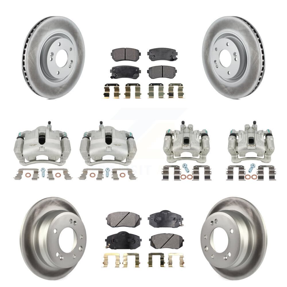 Transit Auto - KCG-100970P - Front and Rear Disc Brake Kits image 1