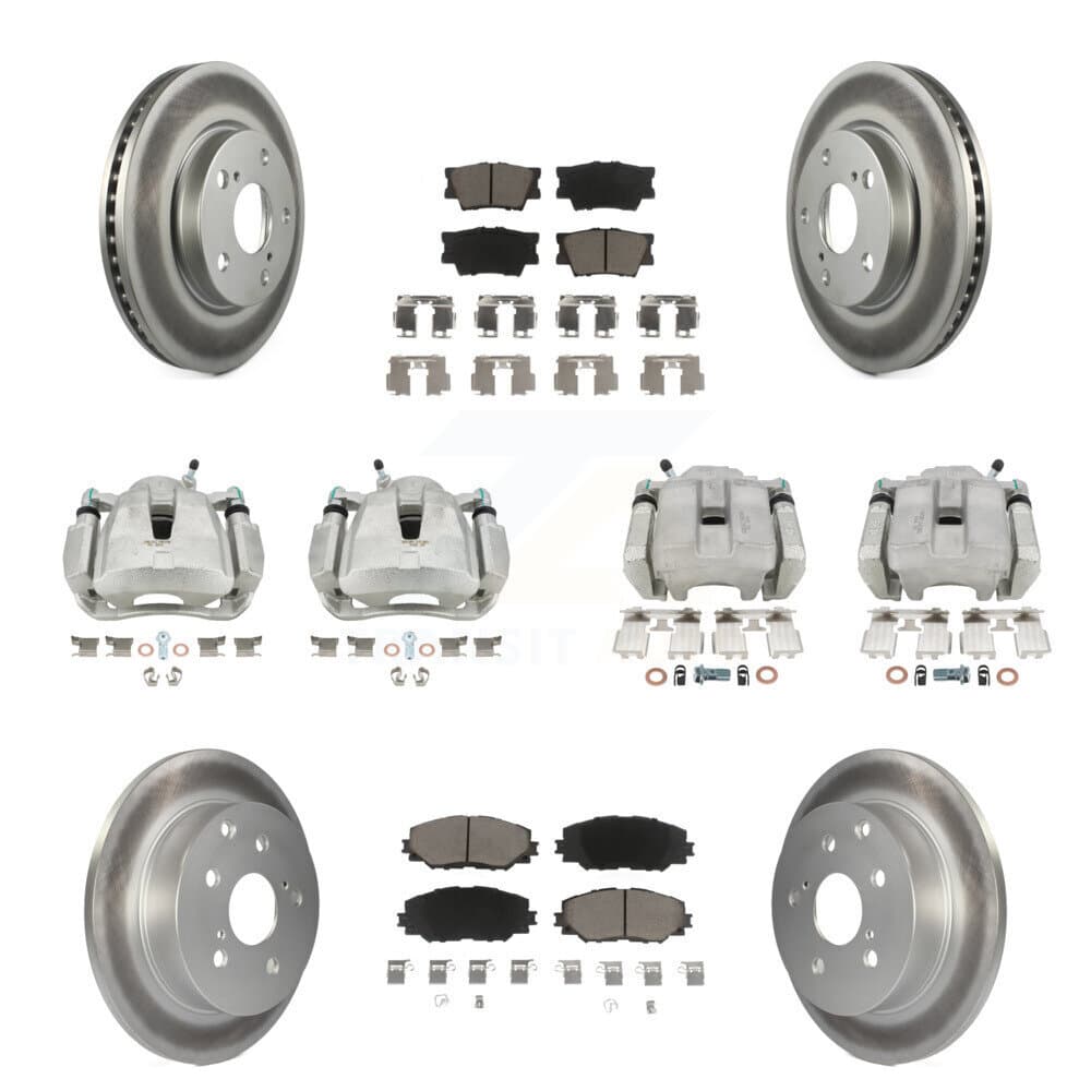 Transit Auto - KCG-100976C - Front and Rear Disc Brake Kits image 1