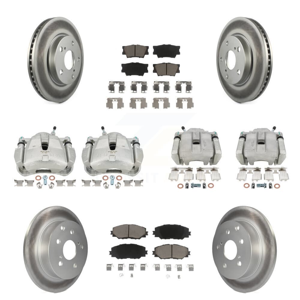 Transit Auto - KCG-100977C - Front and Rear Disc Brake Kits image 1