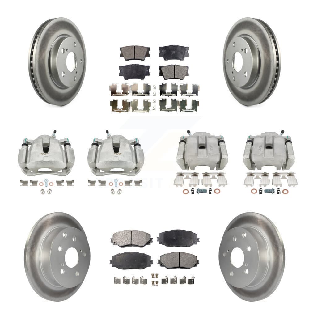 Transit Auto - KCG-100982T - Front and Rear Disc Brake Kits image 1
