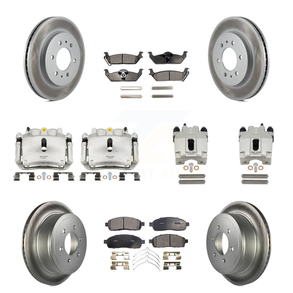 Transit Auto - KCG-100984P - Front and Rear Disc Brake Kits image 1