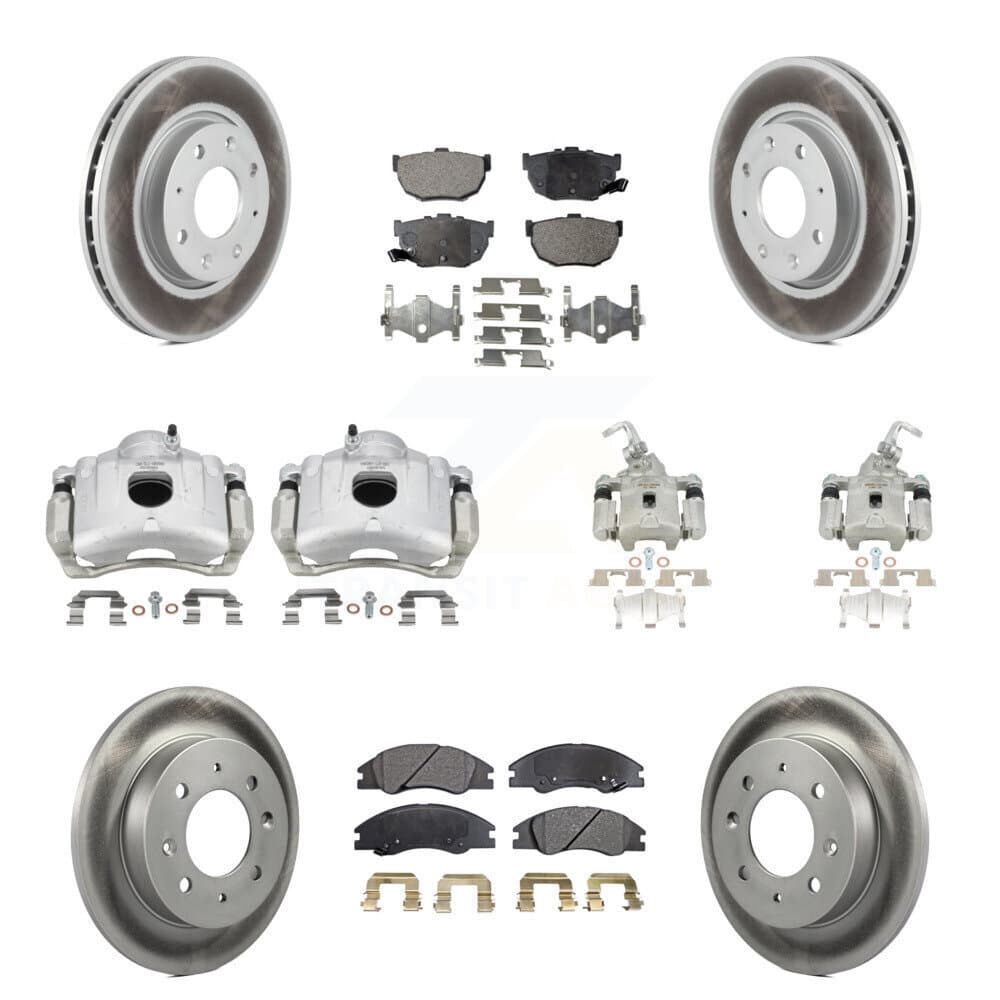 Transit Auto - KCG-100987P - Front and Rear Disc Brake Kits image 1